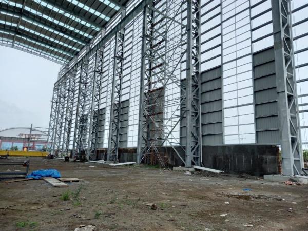 Carbon Steel Frame Commercial Building , Building Structural Steel Beams And Columns