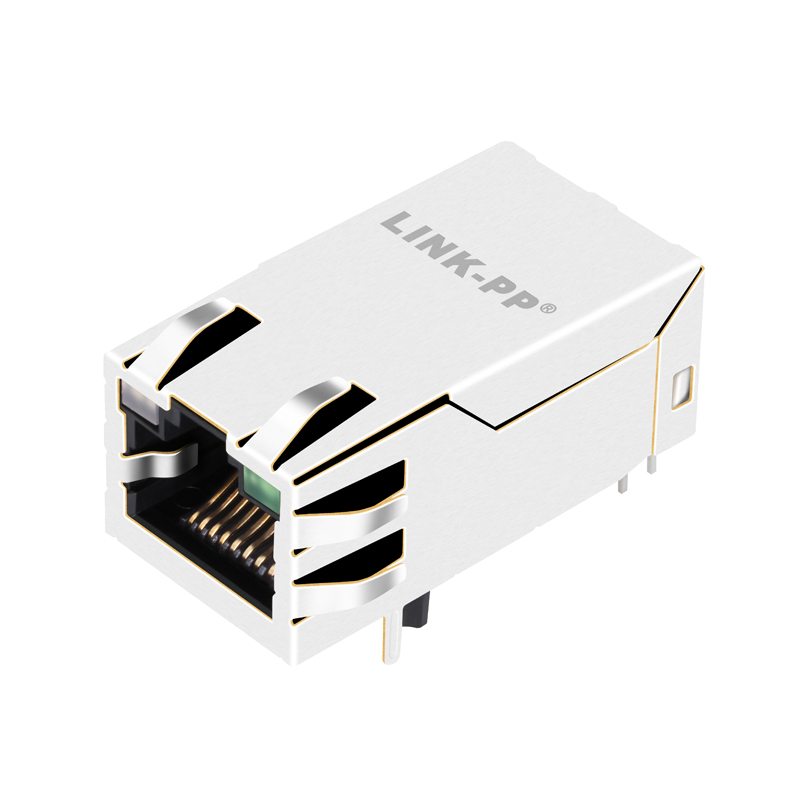 2250150-1 плата вверх по 2.5G соединителю основания-T 4PPoE Rj45 Magjack с трубой света GO/G