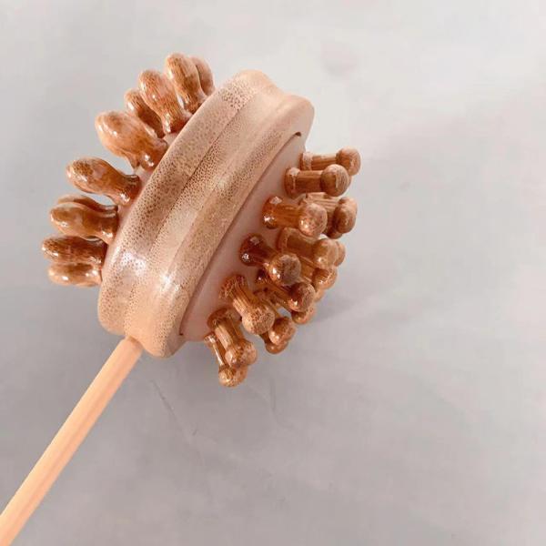 Body Massage Equipment Best Sellers Infrared Massage Hammer for Bamboo Health Wooden Back Shoulder And Neck Massage Stick
