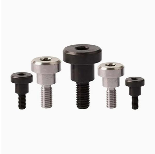 Black colored custom design hexagon slot Shoulder Bolt 