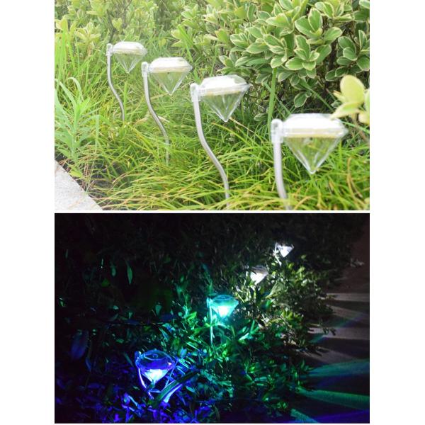 Stainless Steel Spotlight Led Solar Lawn Light 0.5w 60lm/w