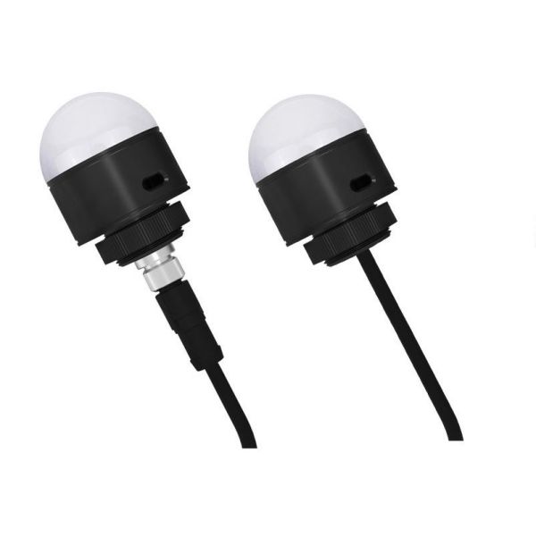 Luz de torre de la máquina con montaje en base, intermitente, IP65, compacta, ignífuga