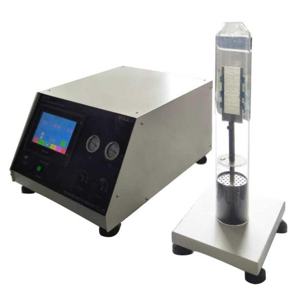 Limited Oxygen Index Tester of Plastic Material Combustion Test Instrument