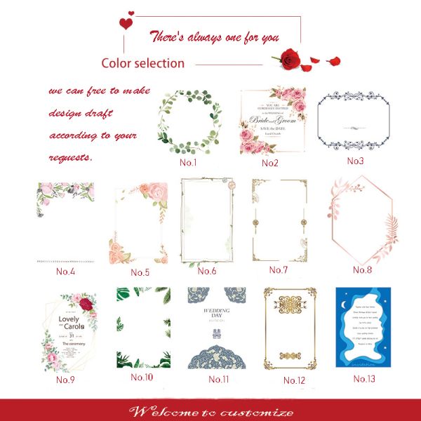 China Wholesale Customized 3D Popup Metal Wedding Invitation Card Carved Design Box Envelope (Paper/Metal Custom Shape/Size)
