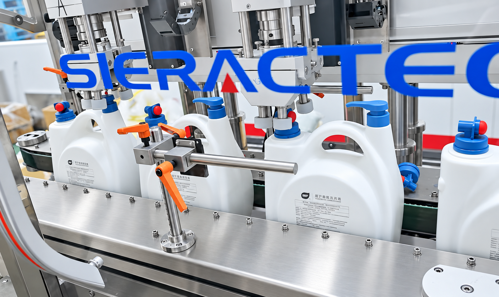 Automatic Laundry Detergent Filling and Capping Line