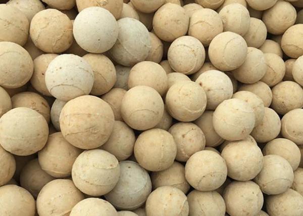 Low Creep High Alumina Refractory Ball For Hot Blast Stove Of Steel Making 70% Al2O3