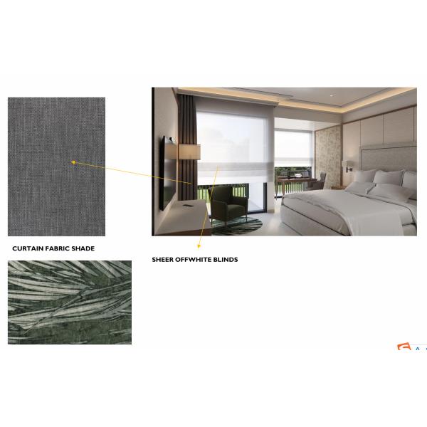 ODM Commercial Modern Hotel Furniture Bedroom Queen Bed Packages Waterproof