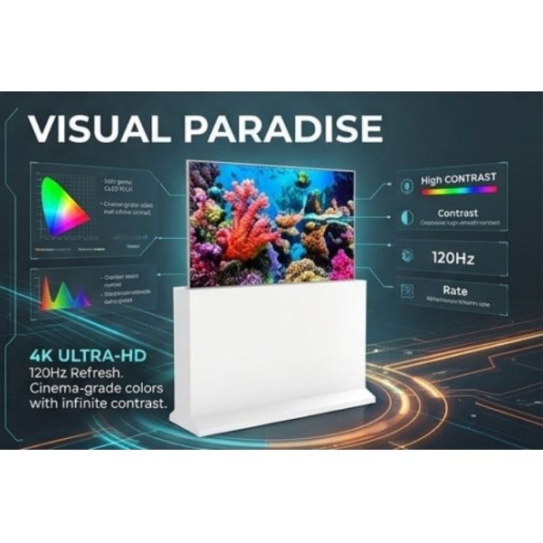 55-Inch Transparent OLED (tv-oled) Displays with High-definition Resolution, Touch Functionality, and ultra Design Transparent Display.