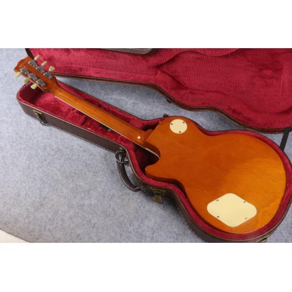 Les in stock 1959 R9 honey burst Paul LP style standard best tiger fire electric guitar,Musical InstrumentsFree shipping