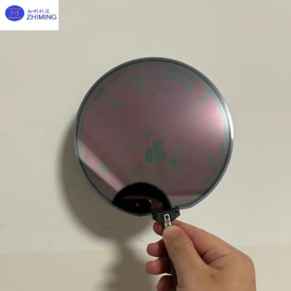 4inch 6inch 8inch SICOI wafer 4H-SiC on insulator 100 to 150 mm sic film ON silicon