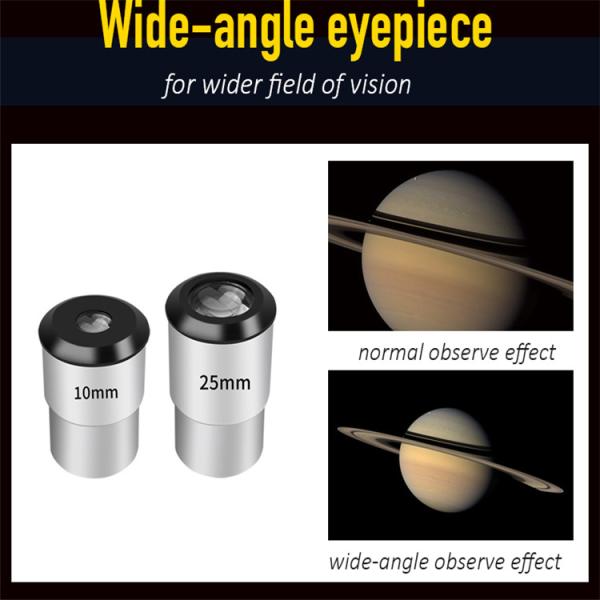 40x70мм Путешественная астрономия Рефракторный телескоп Полностью покрытый стеклянный оптики