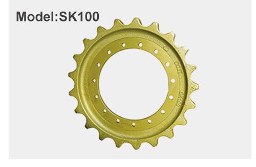 SK100 Excavator Drive Sprocket OEM Fit 8-Bolt Lug Pattern