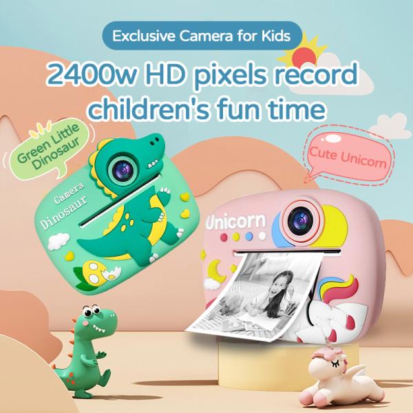 Children Cameras Silicone Cases Kids Photography HD Video Camera Toys