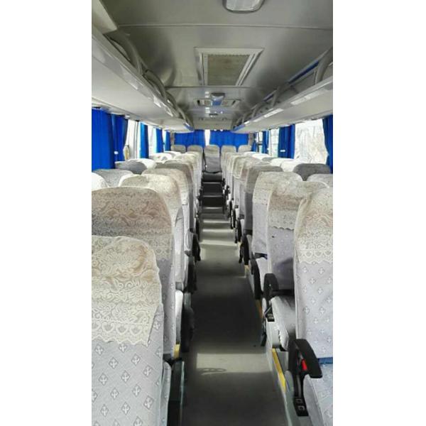 100000KM 51 Seats 2015 Euro IV Emission Air Bag AC Used YUTONG Luxury coach Bus