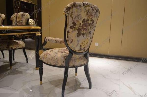 2016 Alibaba Hot sale oval back genuine leather dining chair  TV-008