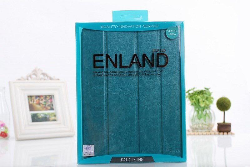 Elegant PU Leather Wallet Case 10.1 Inch For Samsung Tab3