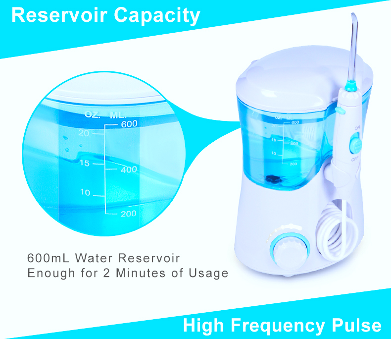 Домашняя вода Flosser пользы 600ml Nicefeel для зубоврачебной заботы