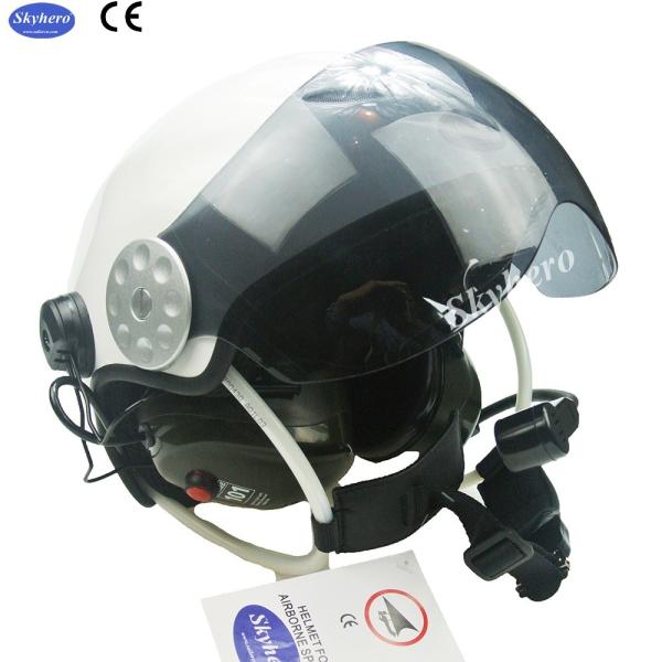 En 966 Standard Powered Paragliding Helmet  Noise Cancel Paramotor Helmet Color Red Black White Blue Paramotor