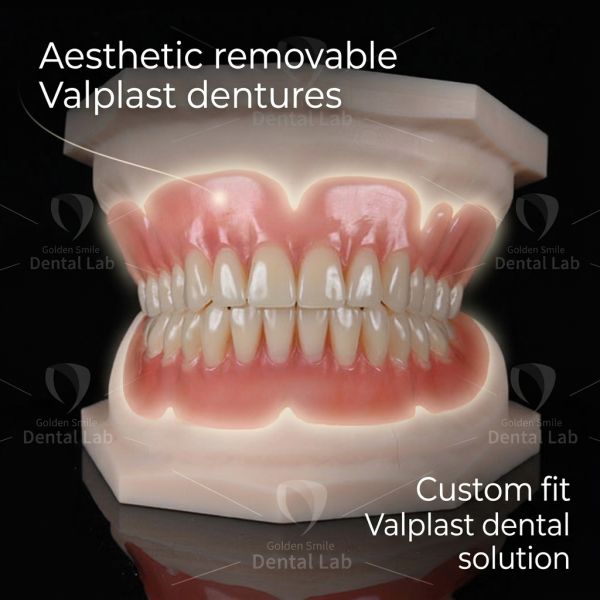 Lightweight Full Dentures China Dental Lab Full Denture