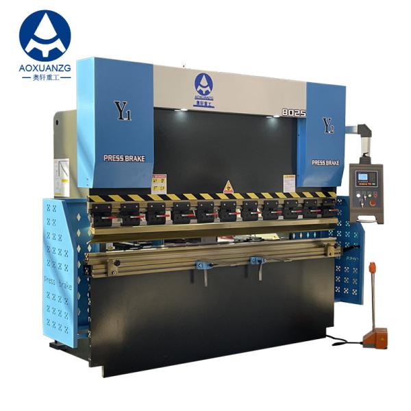Improved Bending Precision NC Controller E22 Torsion Bar Press Brake For Stainless Steel
