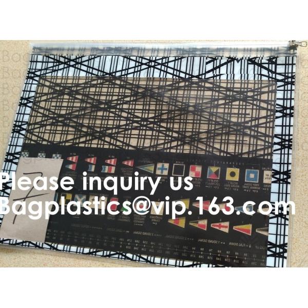 Office Pvc Printed File Bags With Zipper,k Cheap Slider Folder Doucment File Bag,A4 PVC k File Document Bag