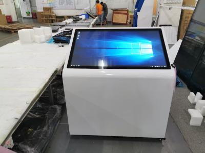 55 polegadas Multi Interactive Tabletop Touch Screen Monitor LCD Publicidade Com Ampla Voltagem de Entrada