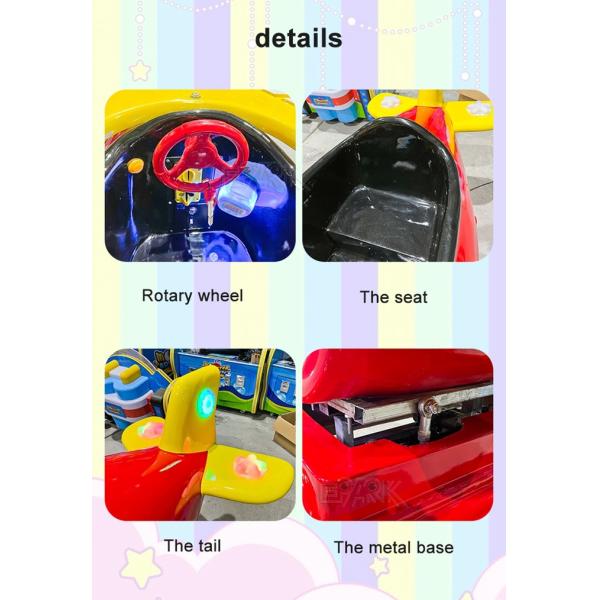 Propeller Big Plane Outdoor Happy Amusement Park Rides Playground Game For Kids