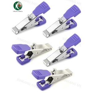 Veterinary ECG conversion clip