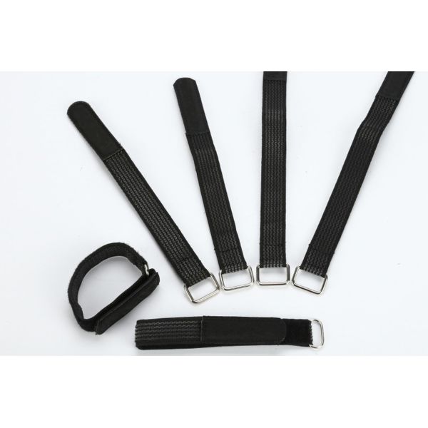 DANSKY Self-Binding Adjustable Black Carbon Battery Straps Hook Loop Lipo Strap FPV Drones Long Range RC Frame Kit Accessory