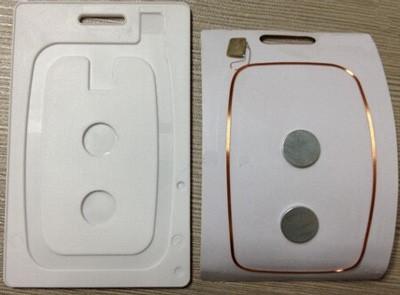 T5577 chip dual magnet thick cards, water meter cards,electric meter cards,gas meter cards