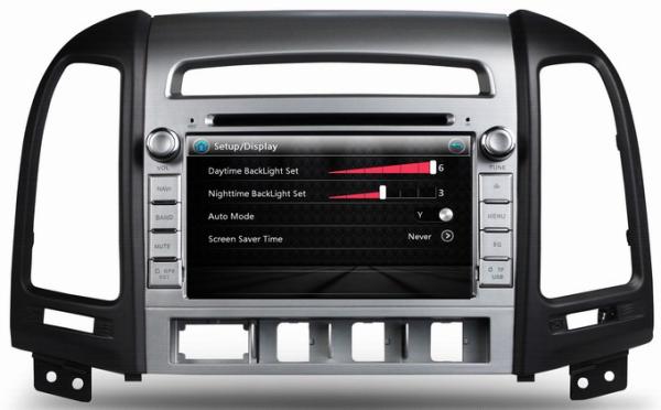 Ouchuangbo Auto Multimedia DVD Radio Player for Hyundai Santa Fe 2006-2012 GPS  Navi iPod MP3 OCB-7024A