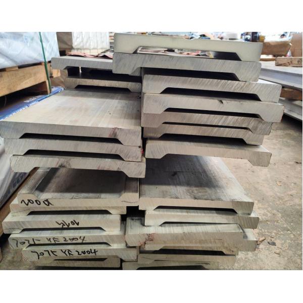 High Strength 7075 Extruded Aluminum Plate 280mm Wide Cradle Plate