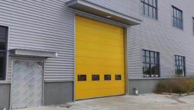 Automatic Insulated Sectional Doors sandwich Industrial Factory Door Customized