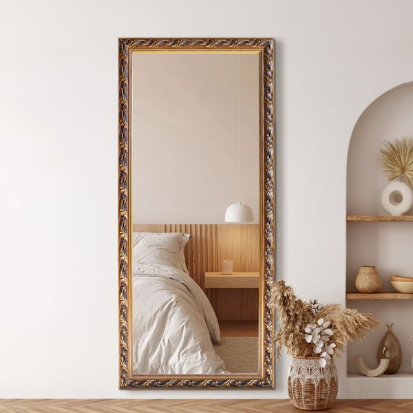 Perimeter Satin LED Border Mirror , Rectangle / Square LED Illuminated Bathroom Mirror