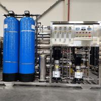 Máquina de purificação de filtros do sistema de tratamento industrial RO 1T de osmose reversa