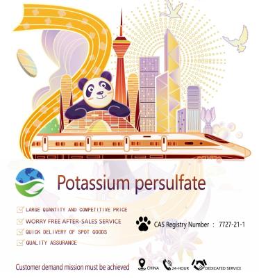 Potassium Persulfate K2S2O8 White Crystal with 99% Purity for Strong Oxidizing Power and Excellent Thermal Stability