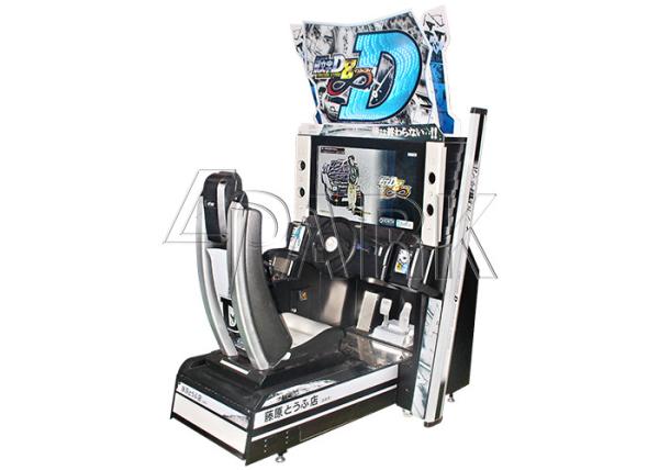 350W Racing Game Machine / 42 Inches Lcd 4d Dirty Driving Split Second Video Simulator