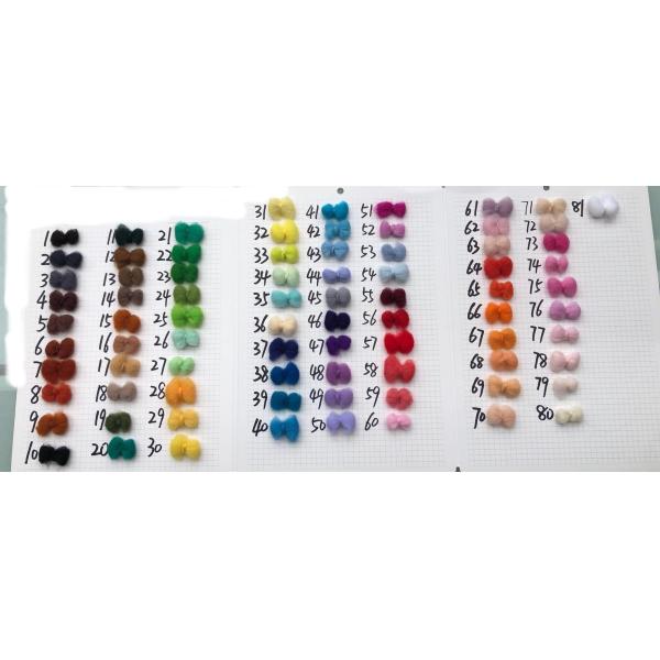 100% Biodegradable Halloween Party Garland , Orange Black Felt Holiday Ornaments