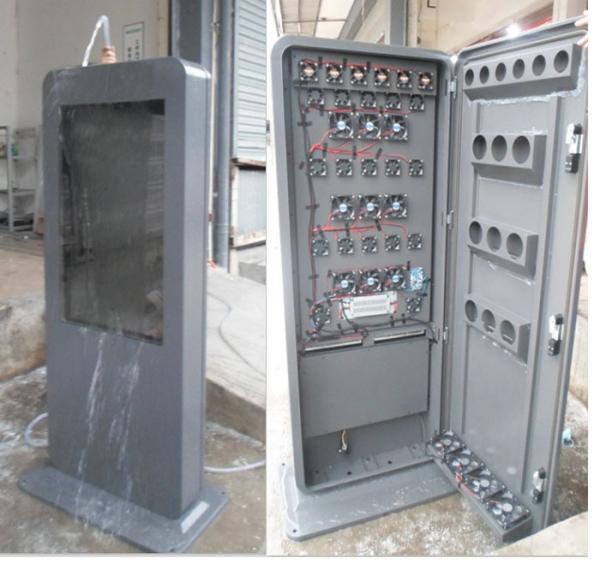 Free Standing Android Outdoor Digital Signage Display Rustproof For Museum