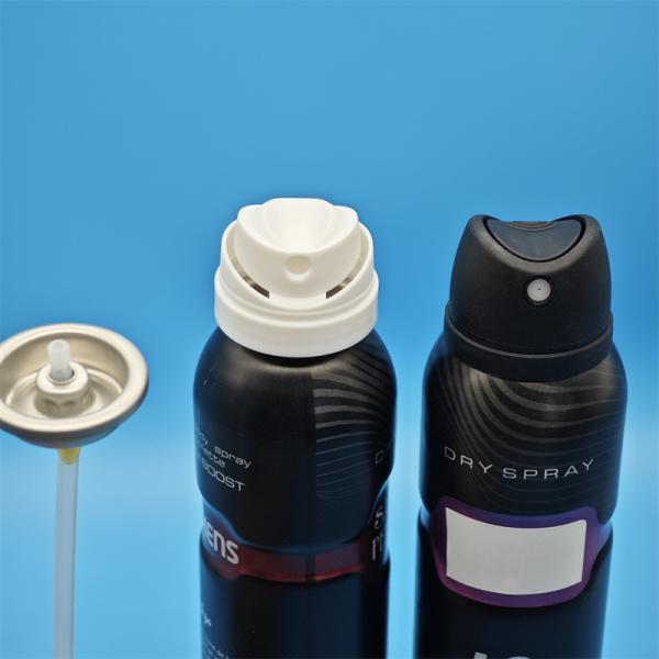 Hypoallergenic Deodorant Body Spray Valve for Natural & Sensitive Skin Formulations with Pure Material Path & Gentle Actuation