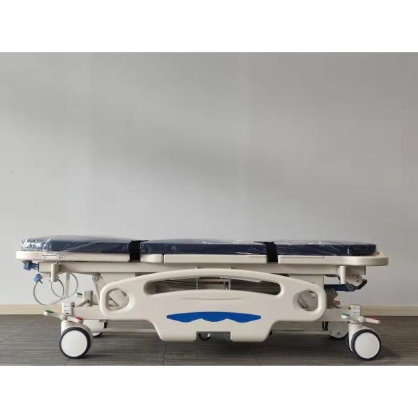 Adjustable Height Adjustable Blue Hospital Emergency Transporter