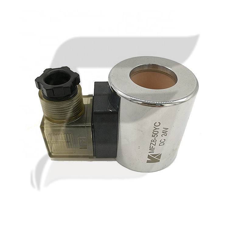 Катушка клапана соленоида MFZ8-50YC 24V для SANY высокие 51mm внутренние 22.5mm