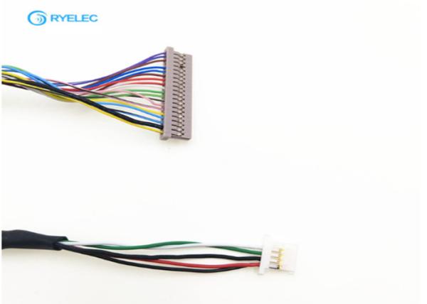 Molex Connetor Flexible Flat Cable , 40 Pin Electronic LVDS Flex Cable
