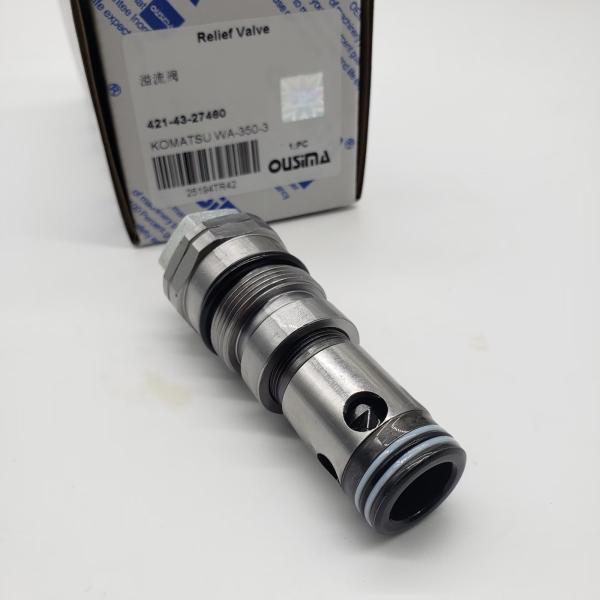 421-43-27460 Hydraulic Relife Valve For Komatsu Loader WA350-3