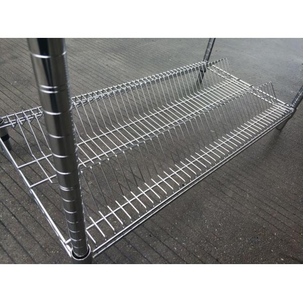 Antistatic PCB Plates Industrial Wire Shelving Unit Size 457*1215mm