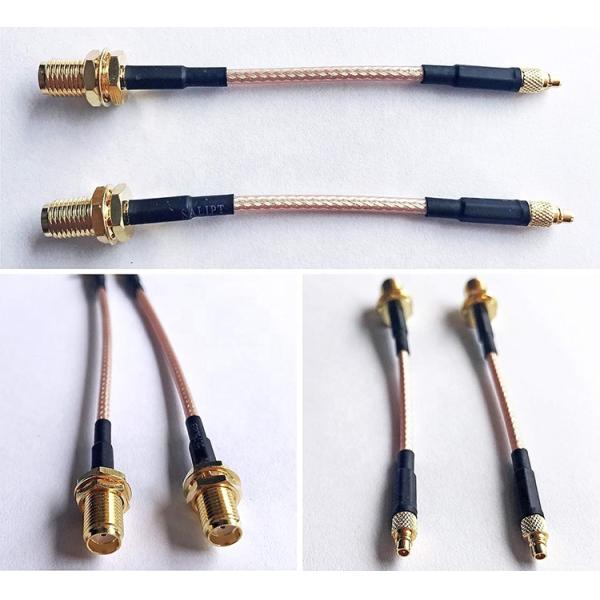 RG316 Pigtail SMA Female to Straight MMCX Male RF Coaxial Antenna Extender Cable