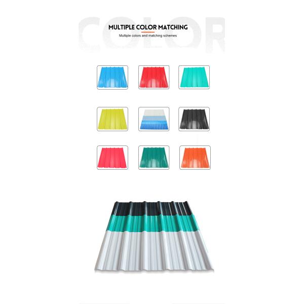 UPVC Insulated Roof Panels 1.5mm-2.8mm Thickness 1130mm Width