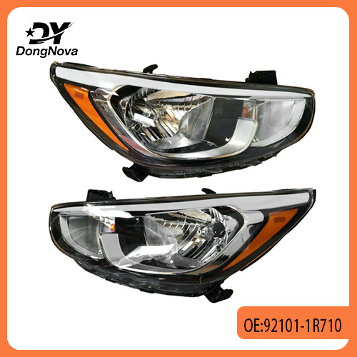 92101-1R710  92102-1R710 Car Head light lamp auto headlight for hyundai   ACCENT 2015-