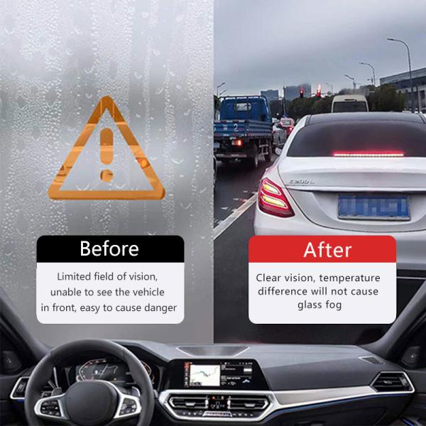 Getsun Long-Lasting Clarity Anti Fog Spray for Windshield and Mirrors