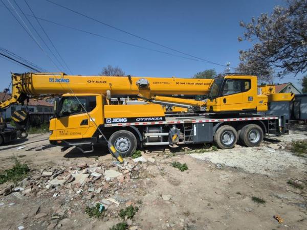 Used XCMG 25 Tons Truck Crane 25K5A 2017 Heavy Lifter Cranes 25T